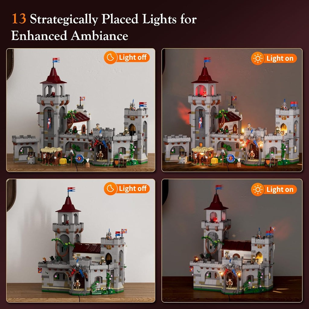 Lumibricks Medieval Guard Post (12013) building set - view 6