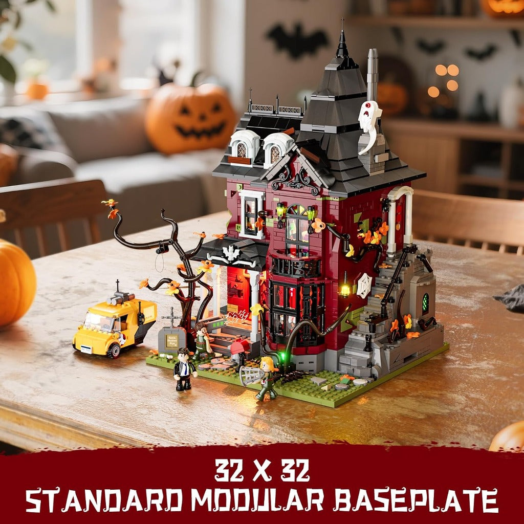 Lumibricks Midnight Haunted Mansion (L9092) building set - view 7