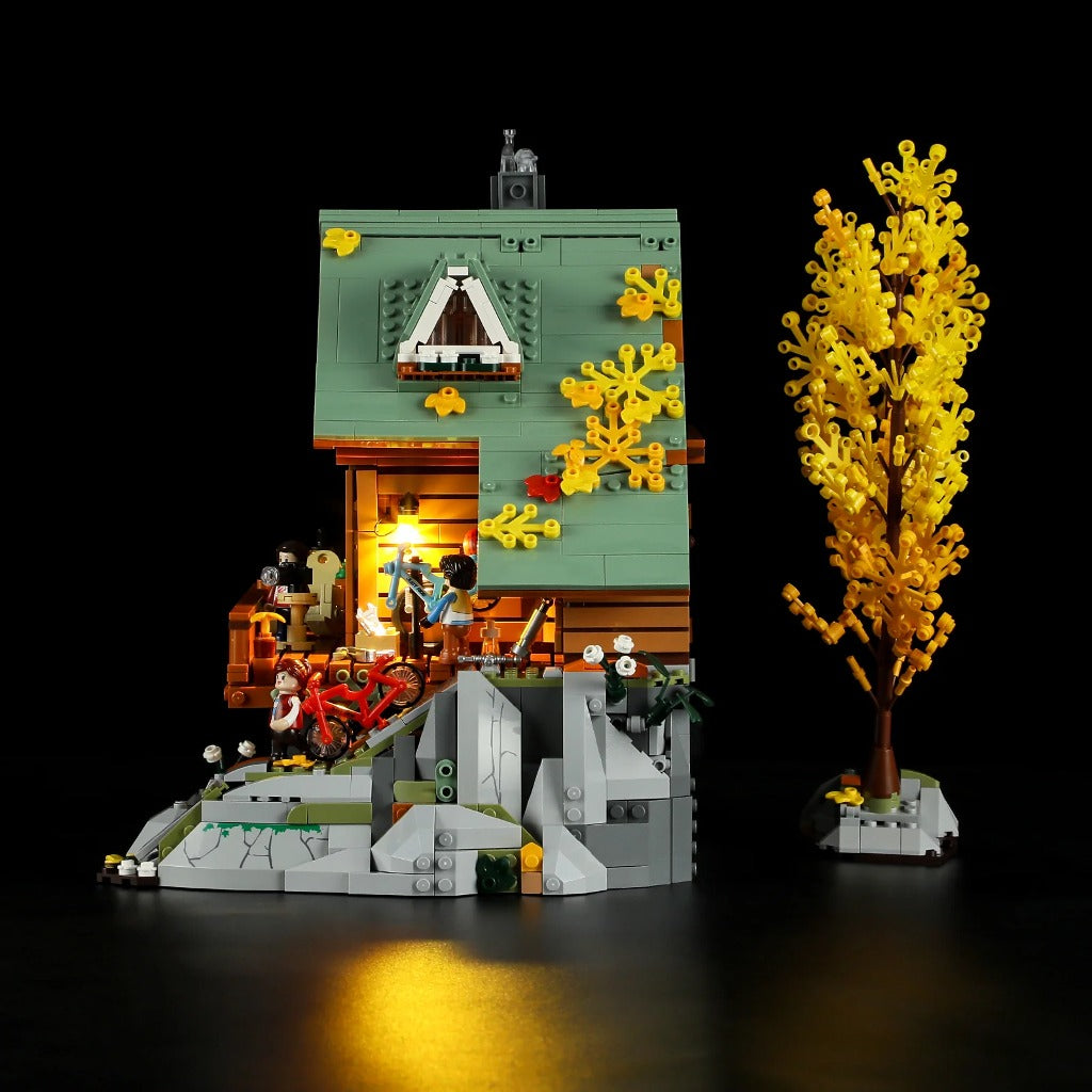 Lumibricks Mountain Cabin (F9035) building set - view 3