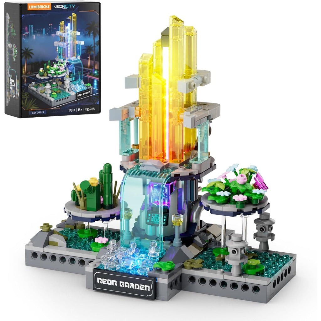 Lumibricks Neon Garden (17014) building set