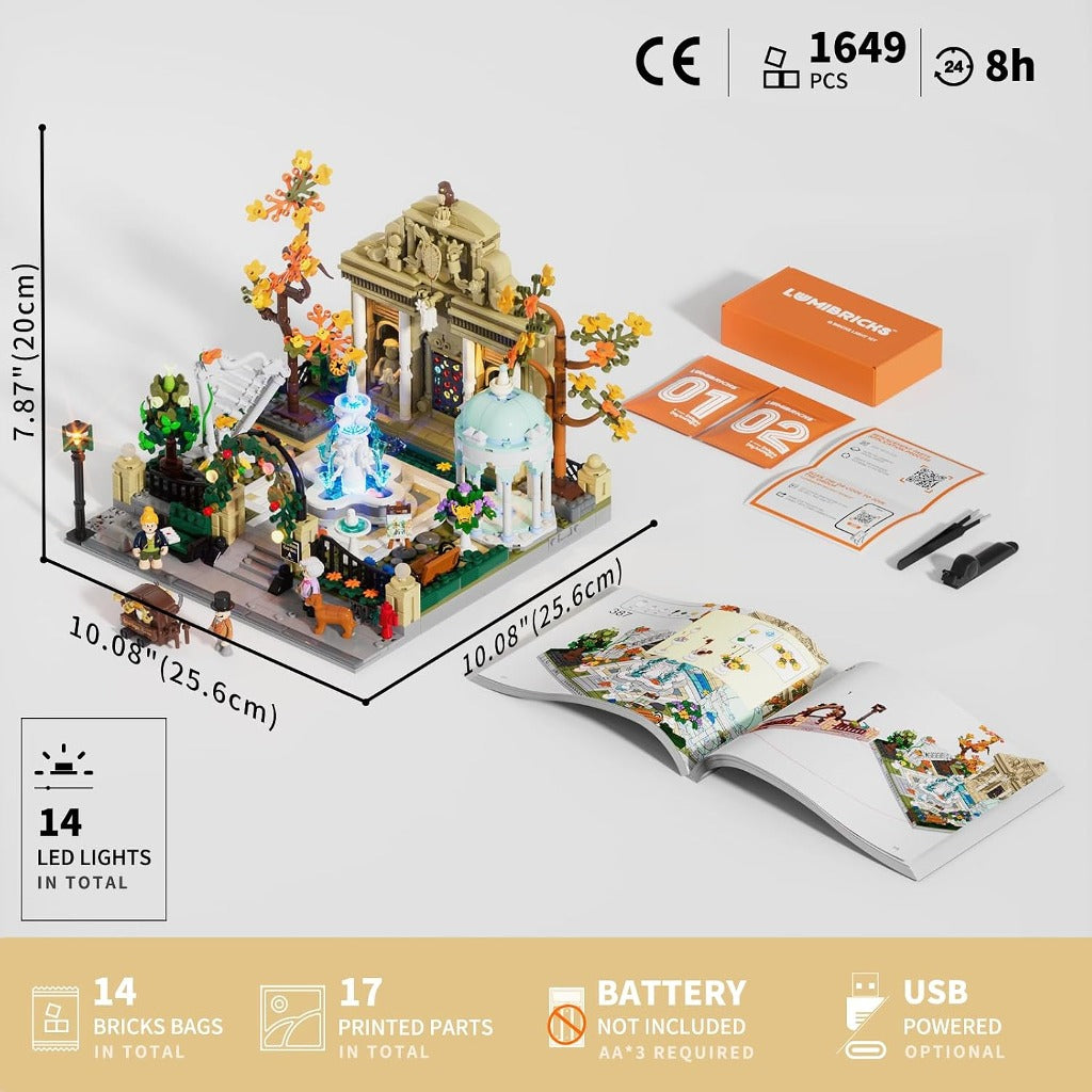 Lumibricks Pocket Garden (15012) building set - view 3