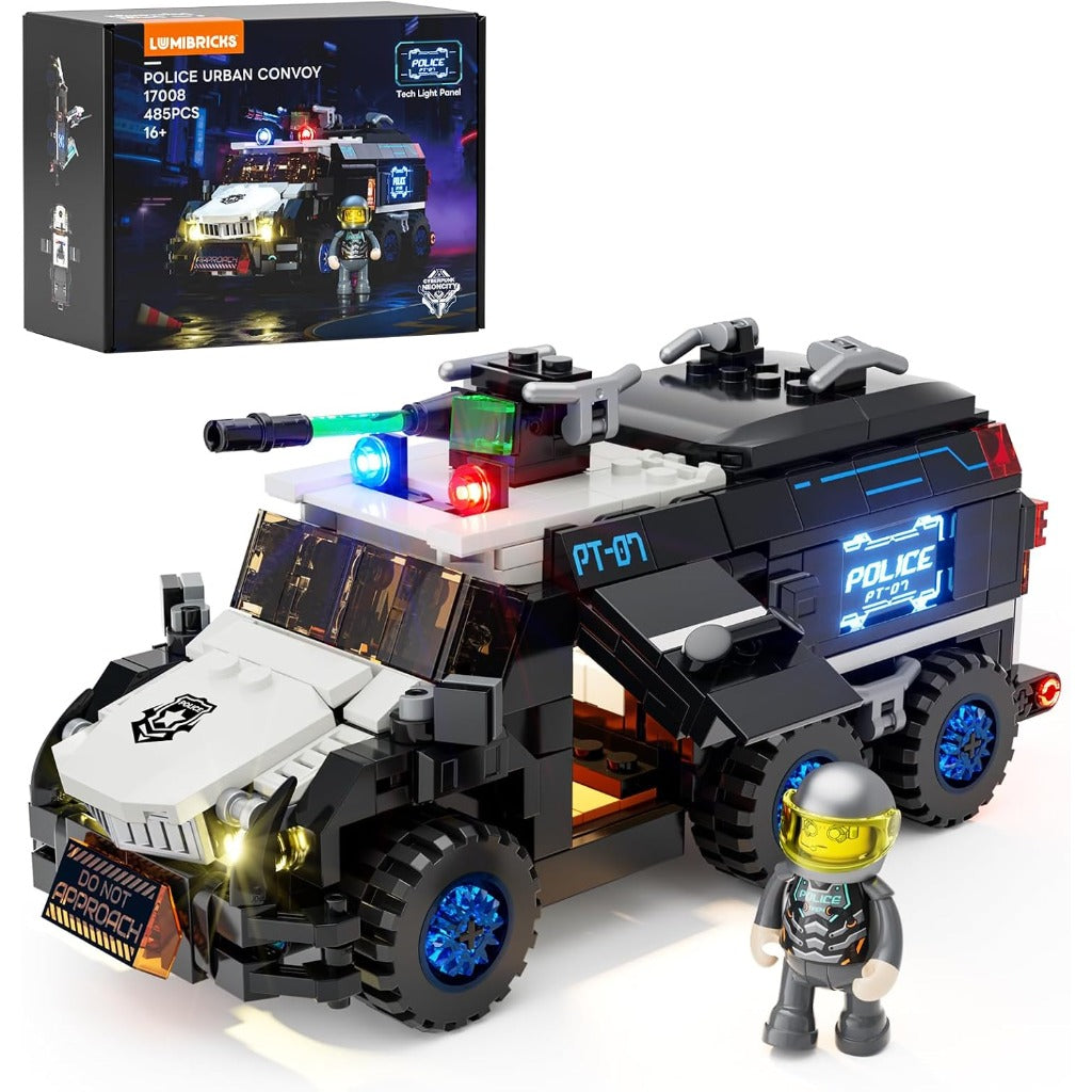 Lumibricks Police Urban Convoy (17008) building set
