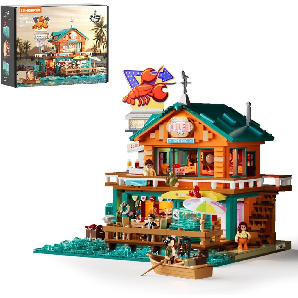 Lumibricks Seafood Restaurant (18010) building set