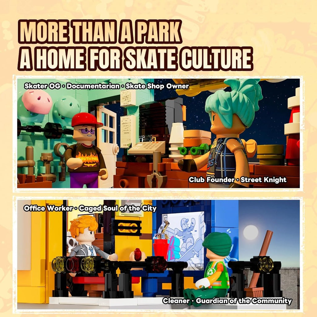 Lumibricks Skate Park (19011) building set - view 6