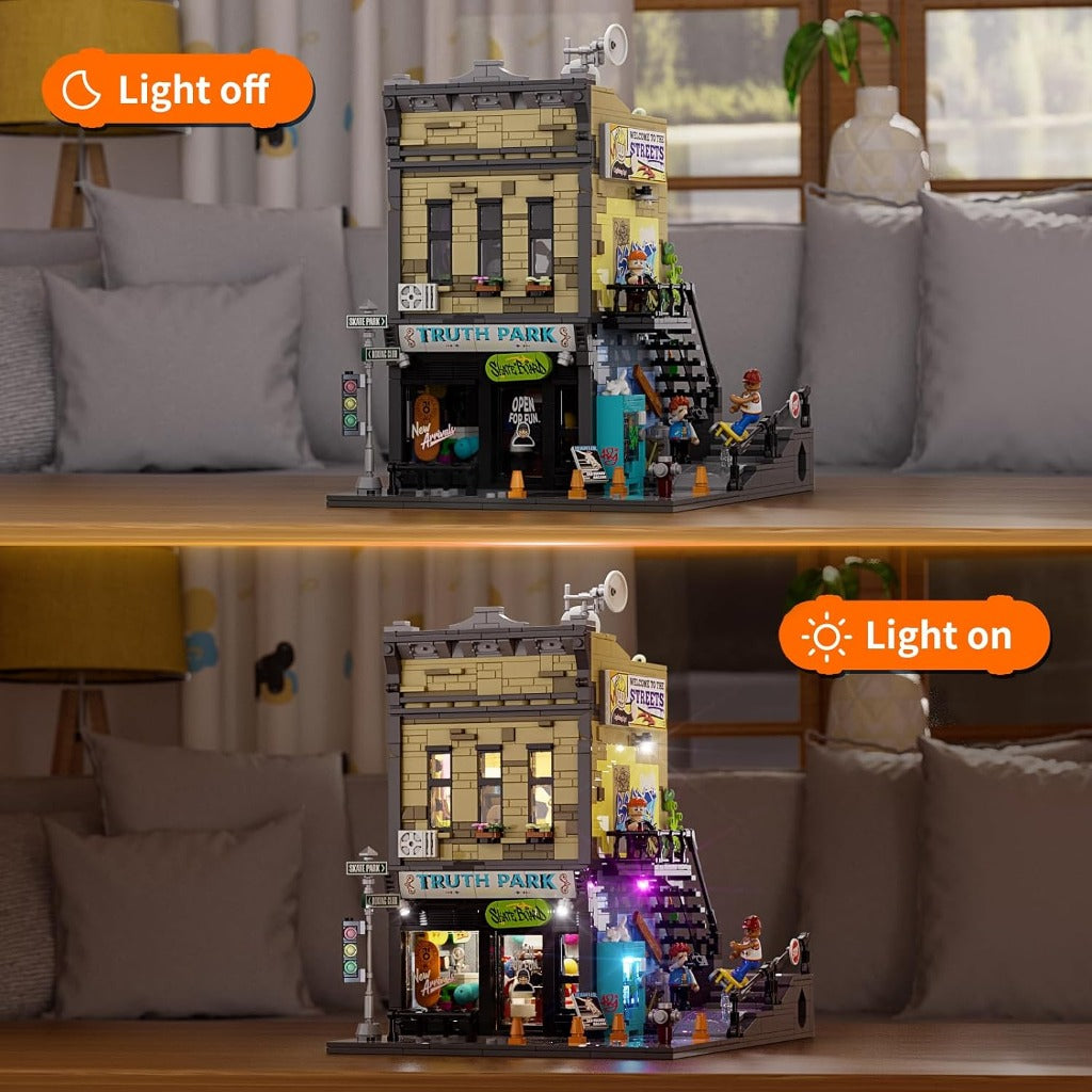 Lumibricks Skateboard Shop (F9051) building set - view 4