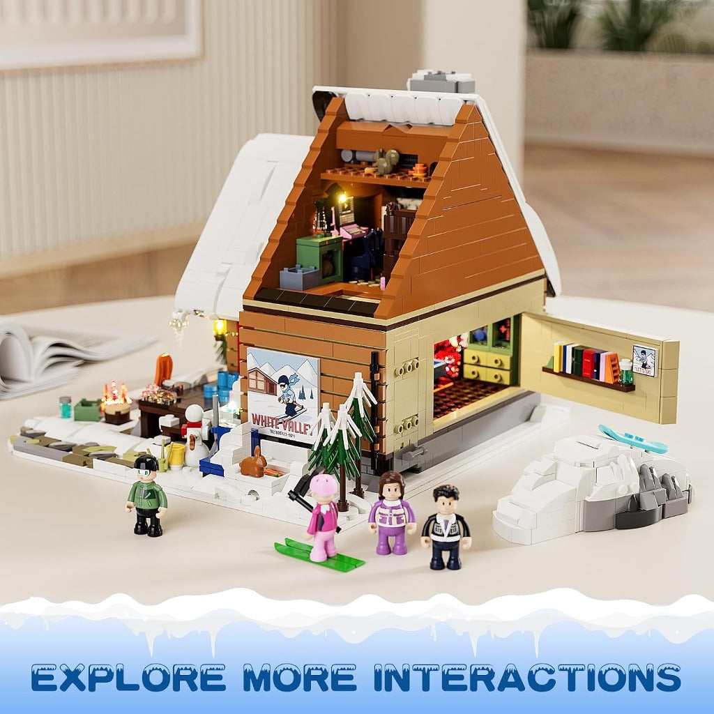 Lumibricks Ski Lodge (F9041) building set - view 6