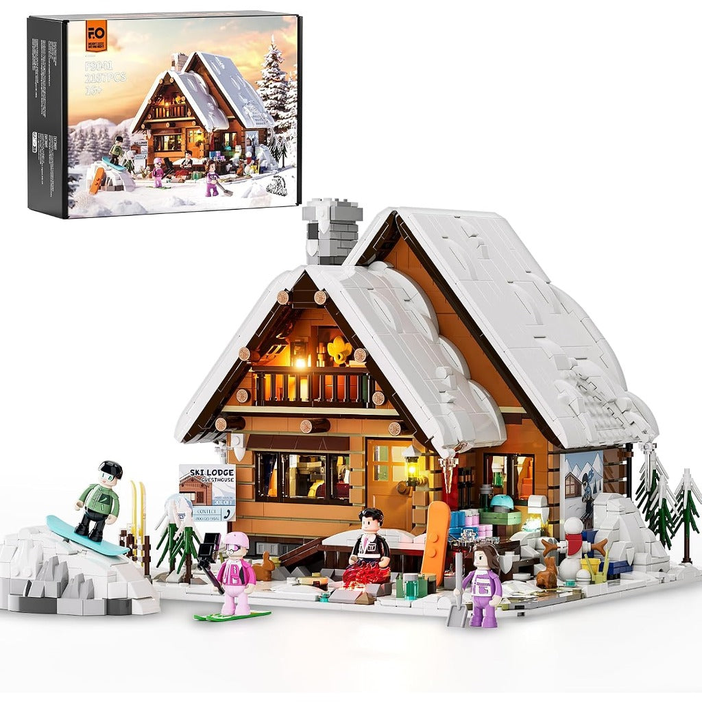 Lumibricks Ski Lodge (F9041) building set