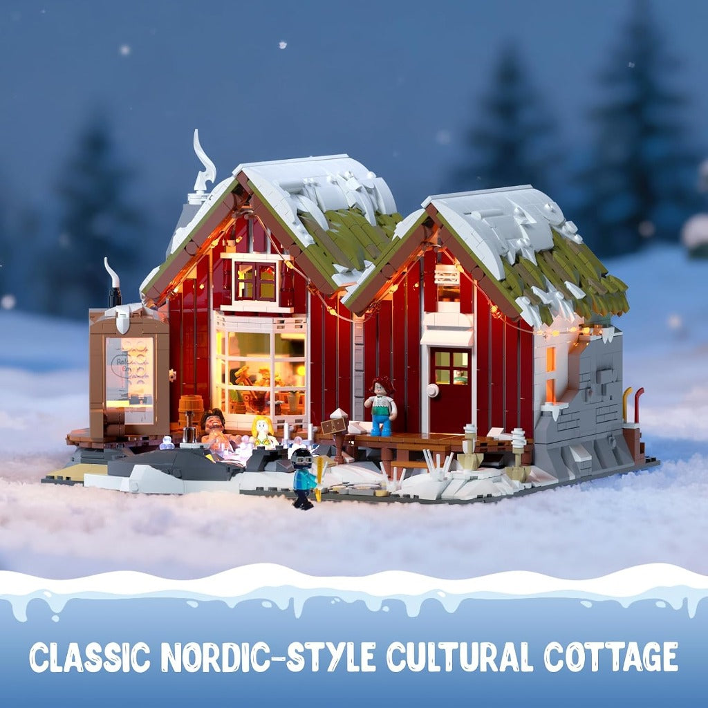 Lumibricks Spa Cabin (L9096) building set - view 2