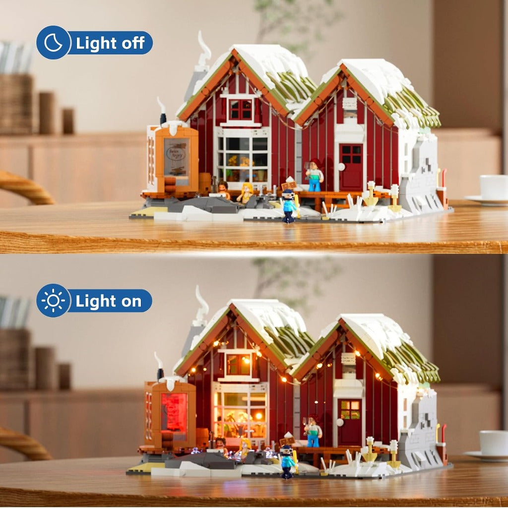 Lumibricks Spa Cabin (L9096) building set - view 4