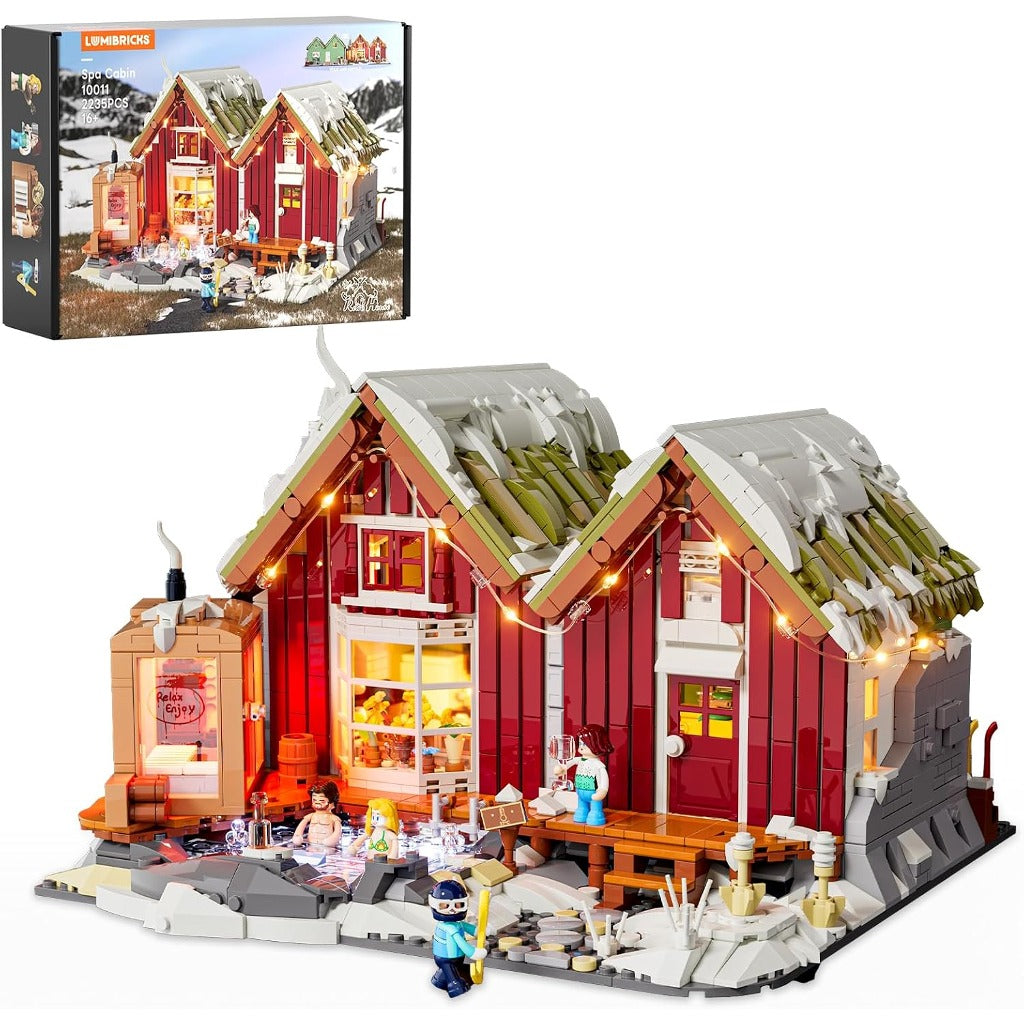 Lumibricks Spa Cabin (L9096) building set