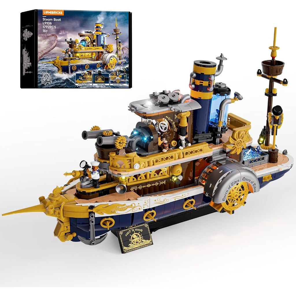 Lumibricks Steamboat (11016) building set