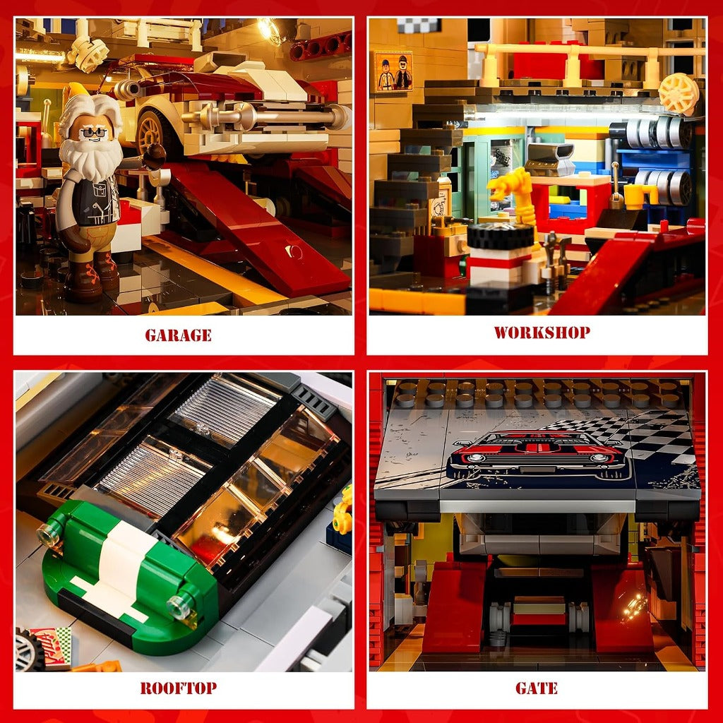 Lumibricks Street MOD Garage (L9088) building set - view 5