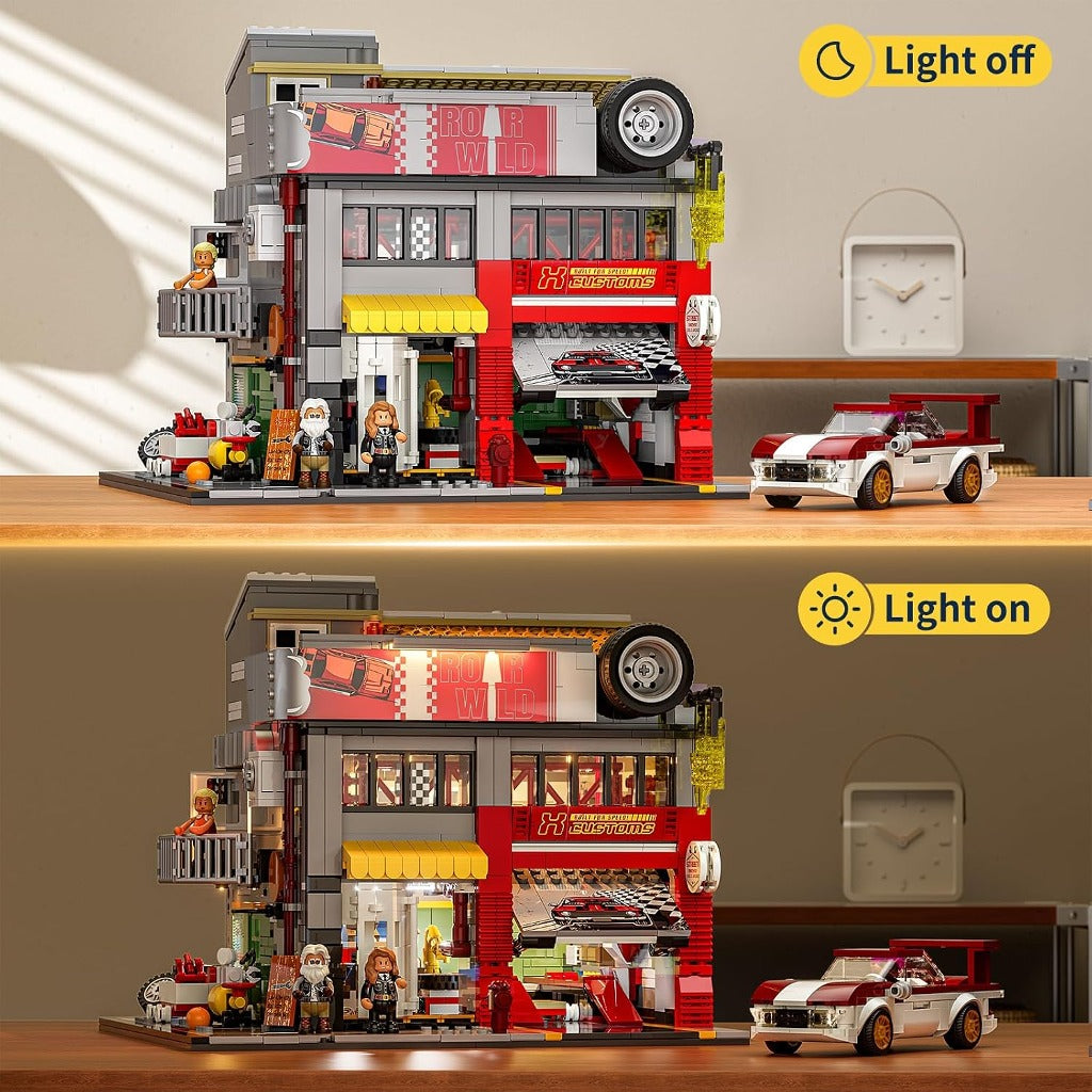 Lumibricks Street MOD Garage (L9088) building set - view 6