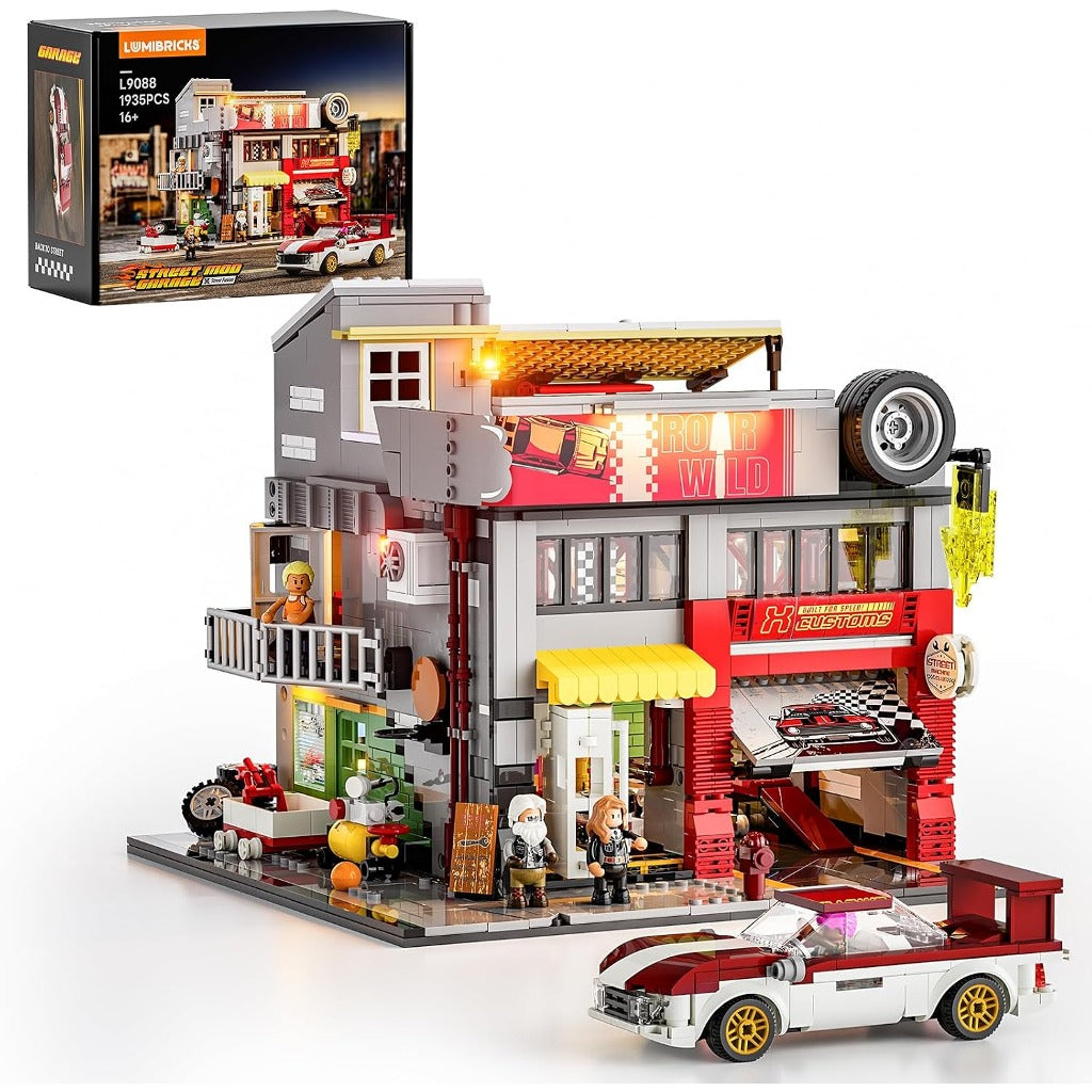 Lumibricks Street MOD Garage (L9088) building set