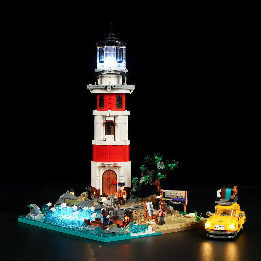 Lumibricks Sunrise Lighthouse (18007) building set - view 4