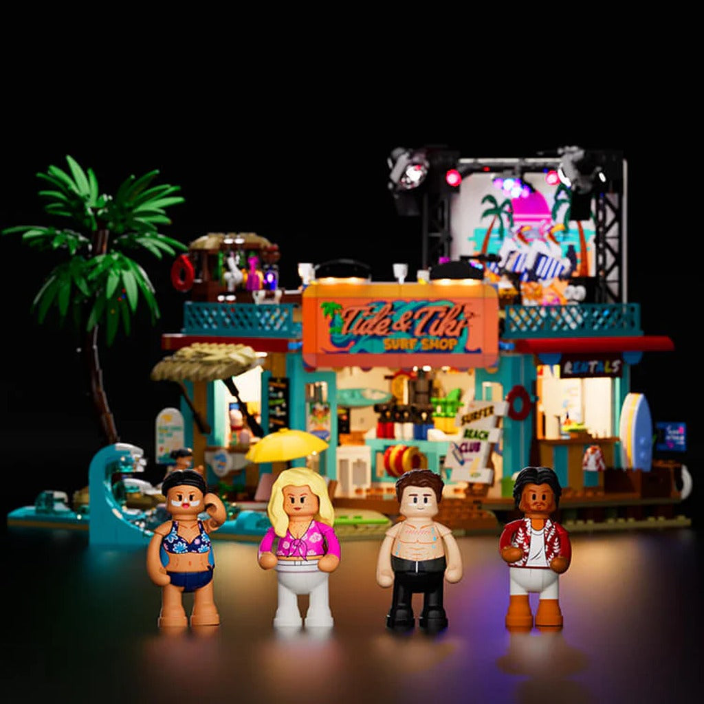 Lumibricks Surf Shop (20004) building set - view 3