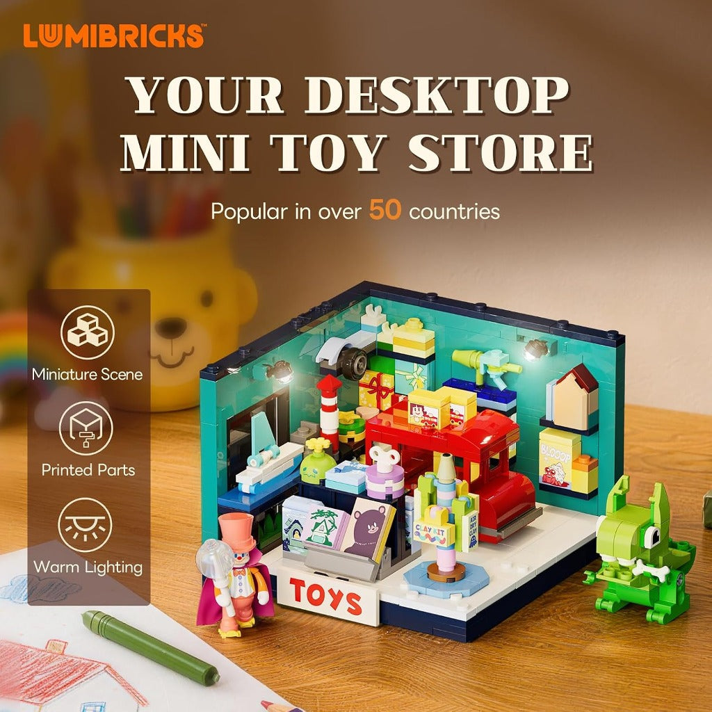 Lumibricks Toy Store Box (15020) building set - view 7