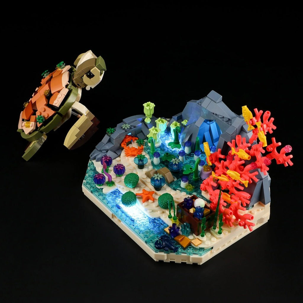 Lumibricks Turtle Reef Dream (F9072) building set - view 3