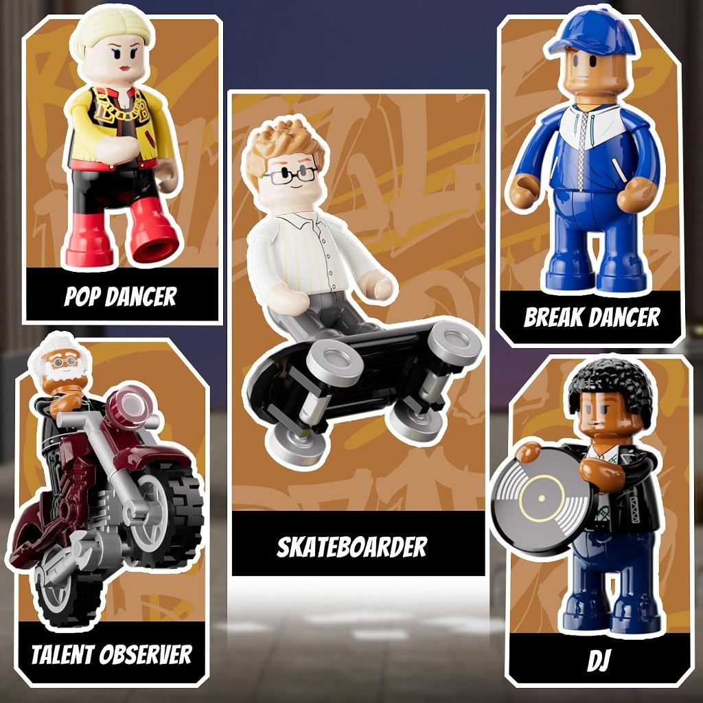 Lumibricks Underground Dance Battle (F9069) building set - view 6