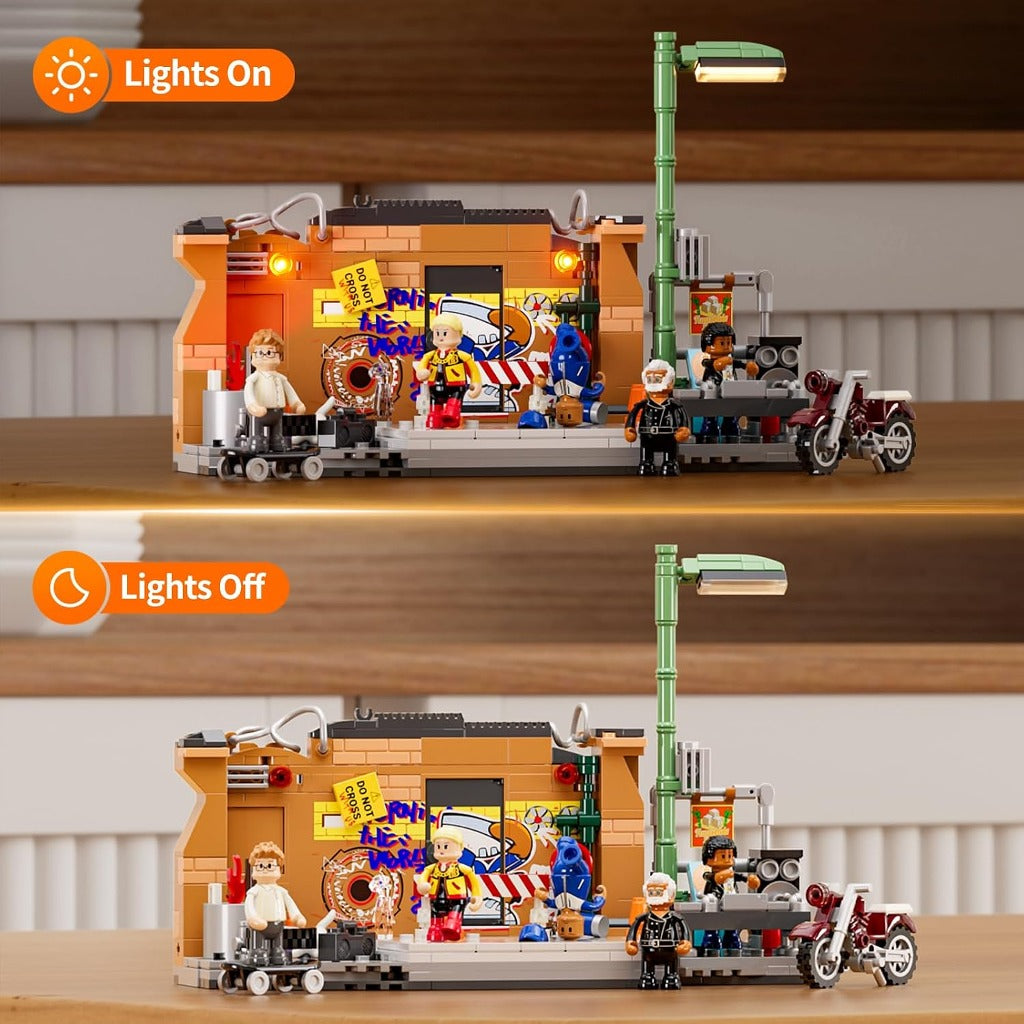 Lumibricks Underground Dance Battle (F9069) building set - view 7