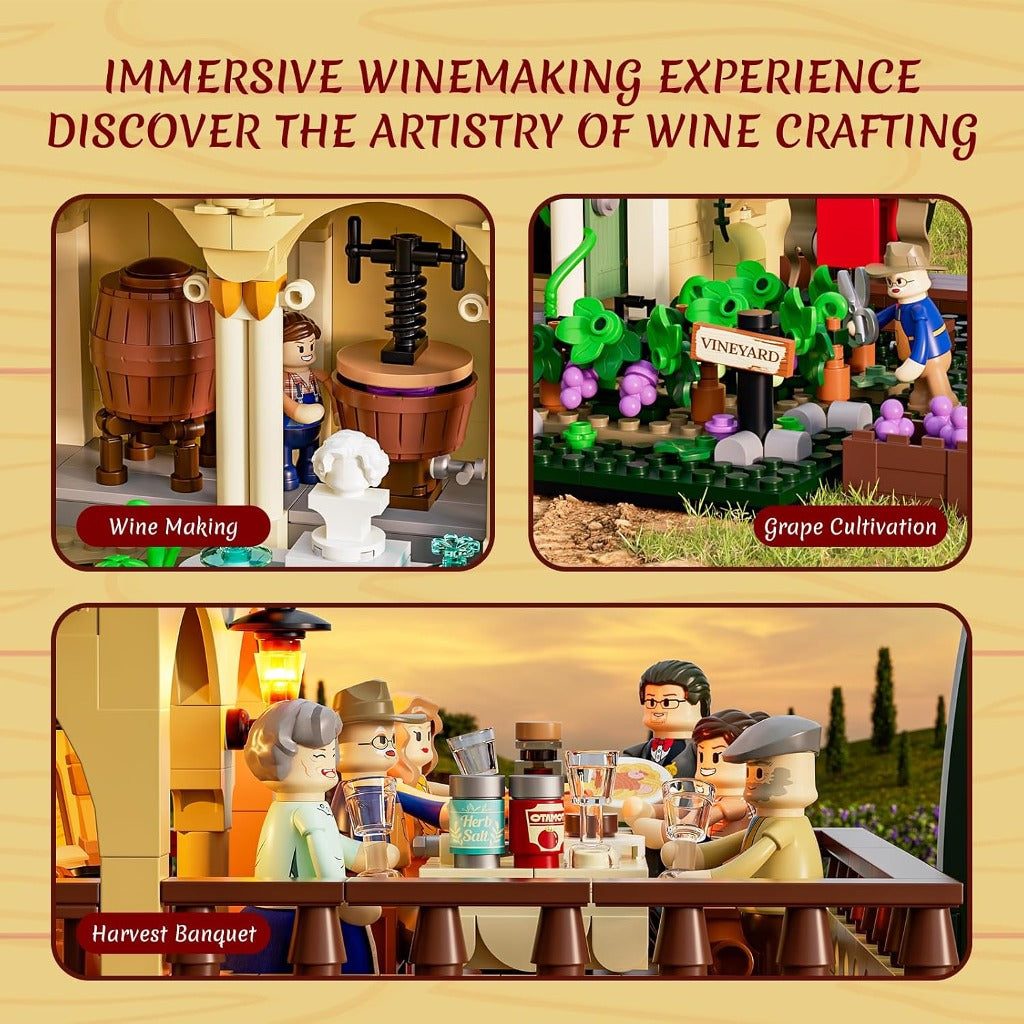Lumibricks Vineyard Estate (L9086) building set - view 3