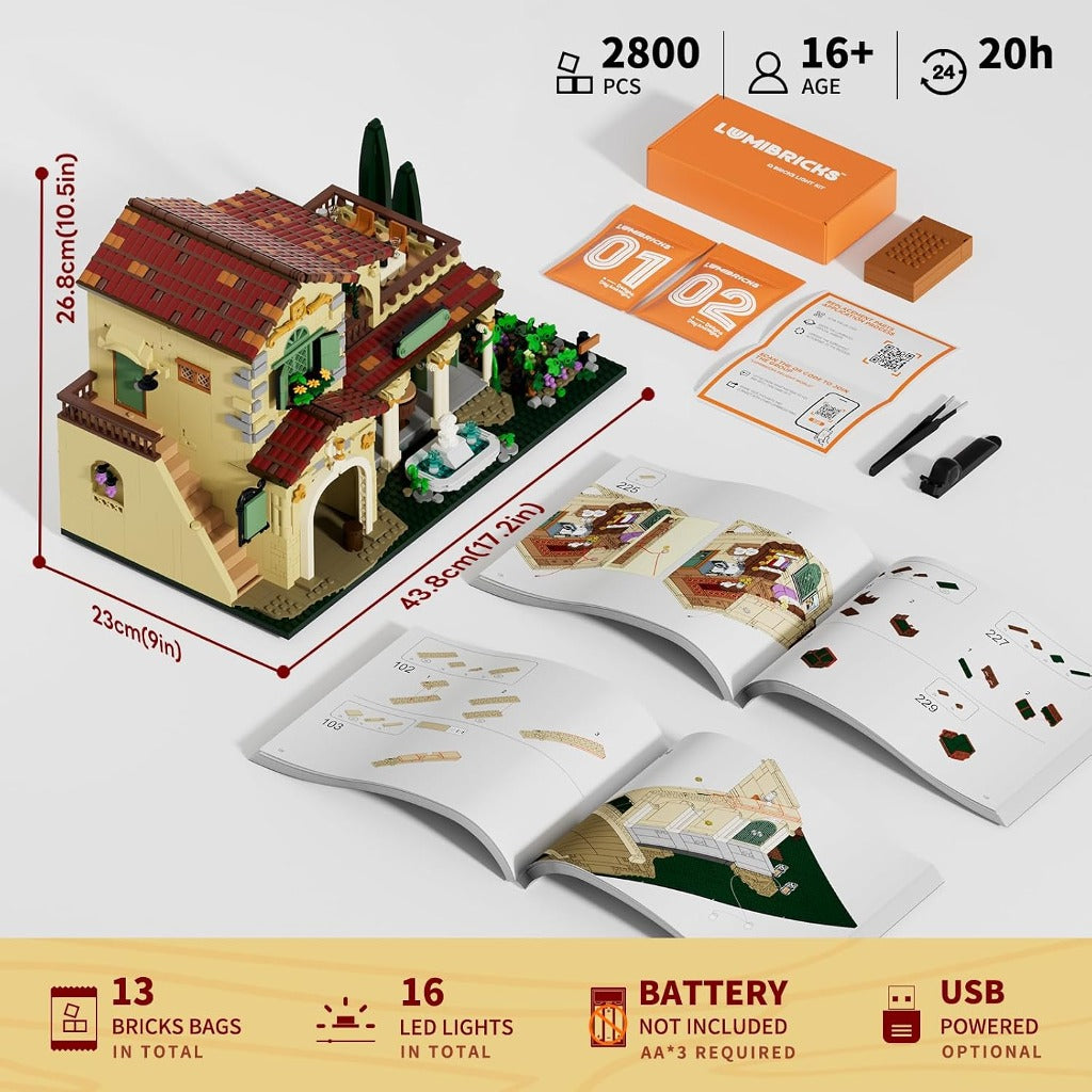Lumibricks Vineyard Estate (L9086) building set - view 6