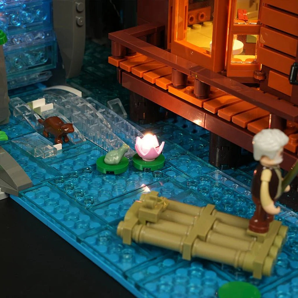 Lumibricks Waterfall Cabin (L9083) building set - view 4