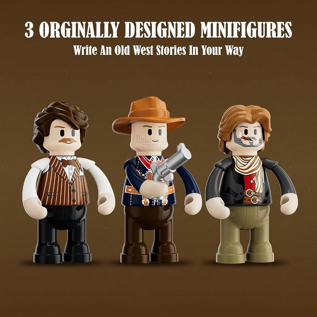 Lumibricks Western Saloon (F9021) building set - view 7