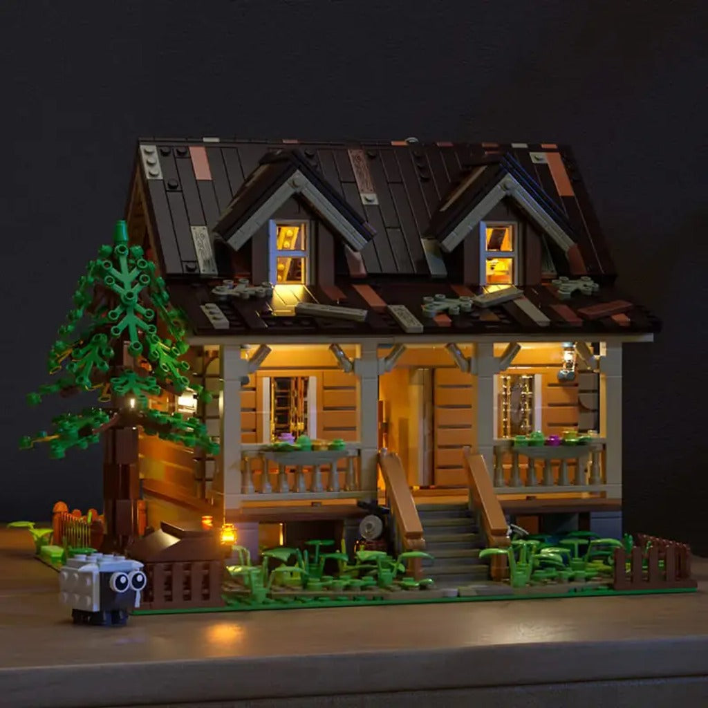 Lumibricks Wood Cabin (FH9001) building set - view 2