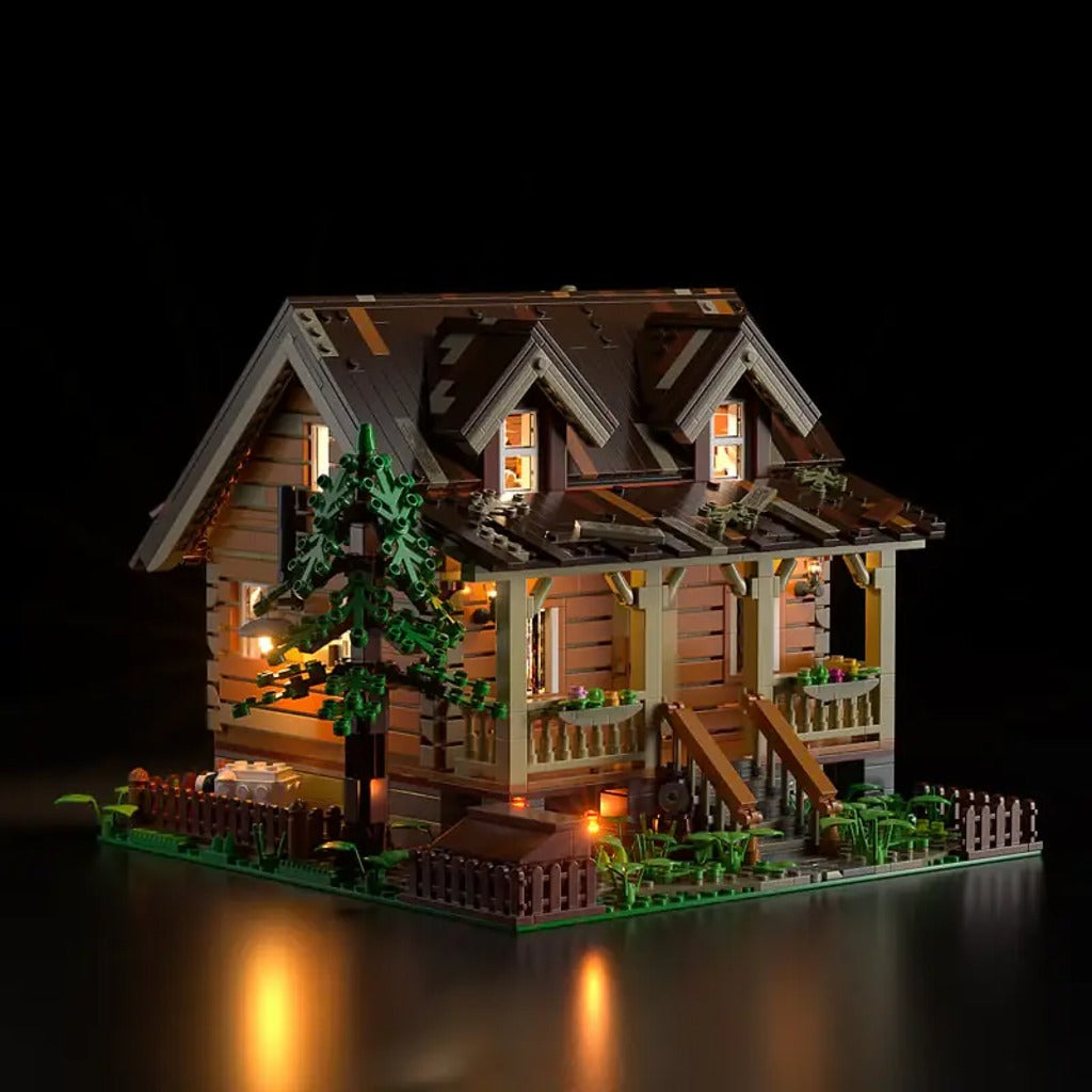 Lumibricks Wood Cabin (FH9001) building set - view 5