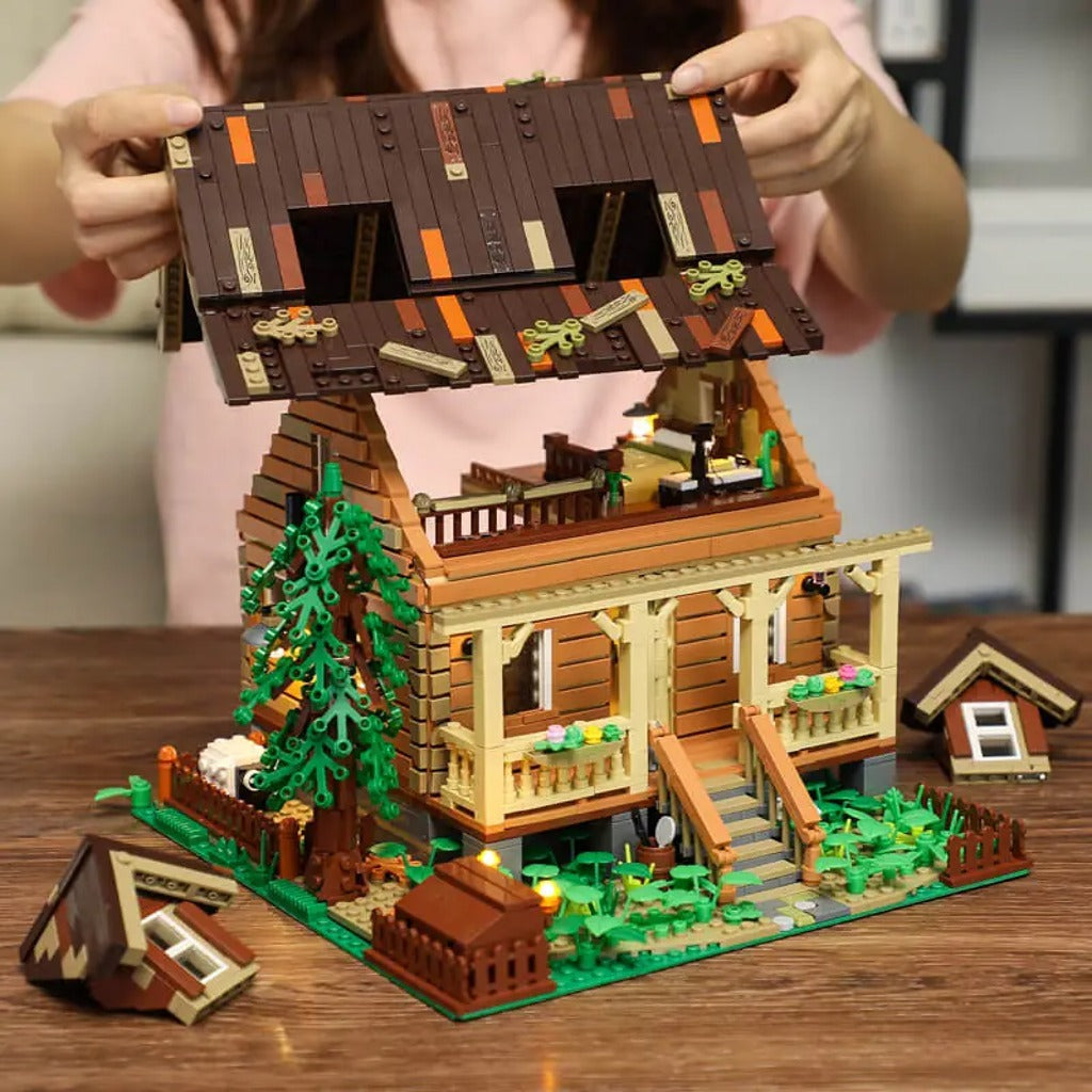 Lumibricks Wood Cabin (FH9001) building set - view 6