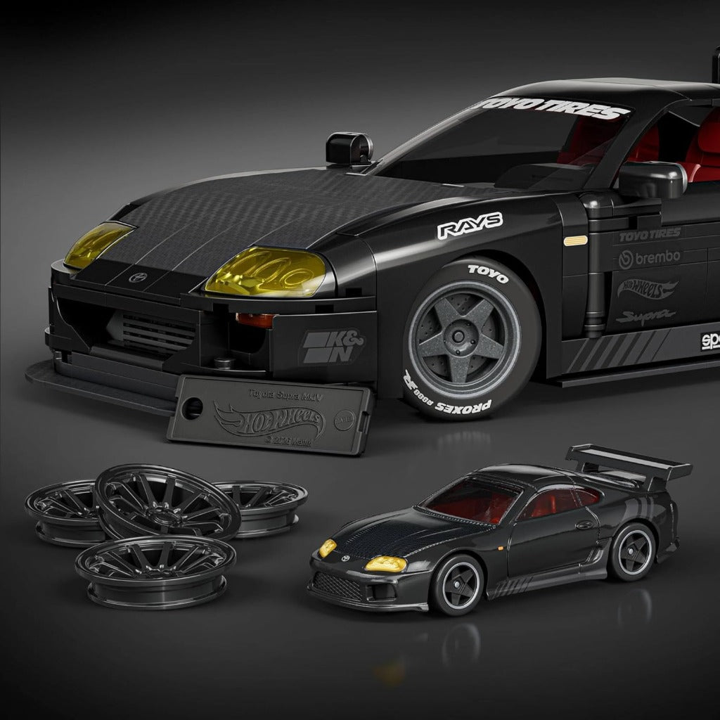 Mattel Brick Shop Hot Wheels 94 Toyota Supra MKIV building set - view 5