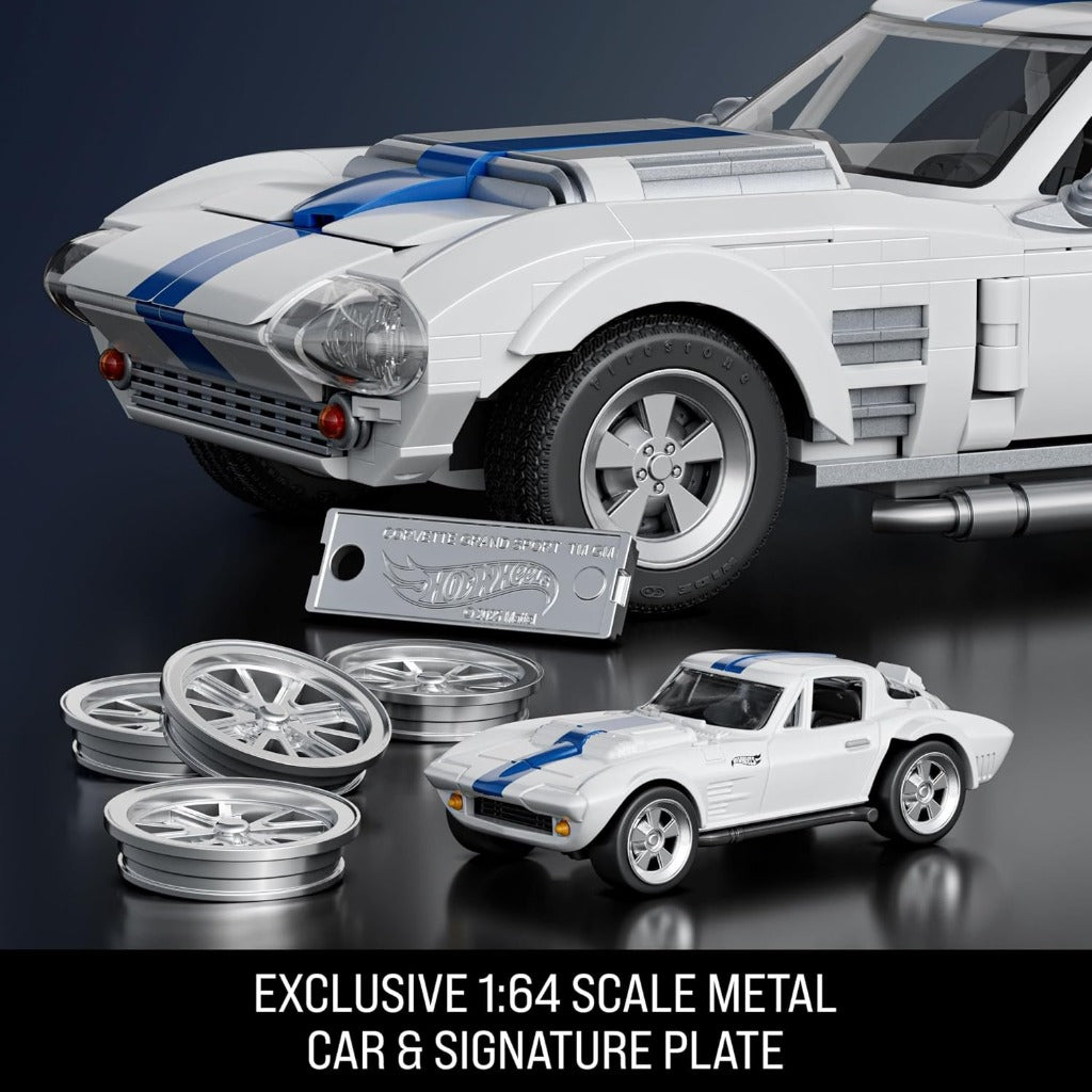 Mattel Brick Shop Hot Wheels Corvette Grand Sport building set - view 5