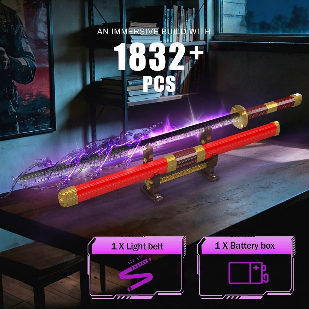 Mould King Crimson Energy Katana (10259) building set - view 4