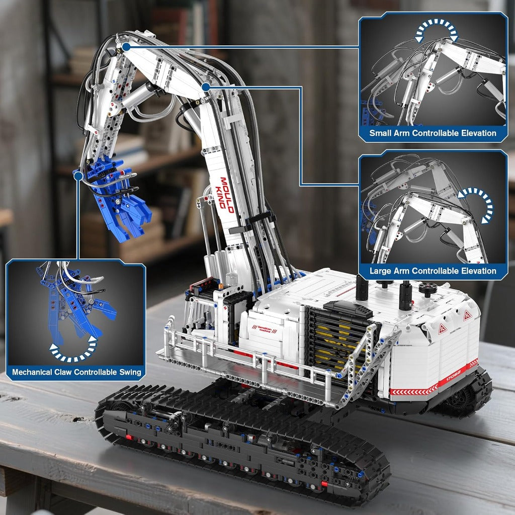 Mould King Demolition Excavator (17062) building set - view 4