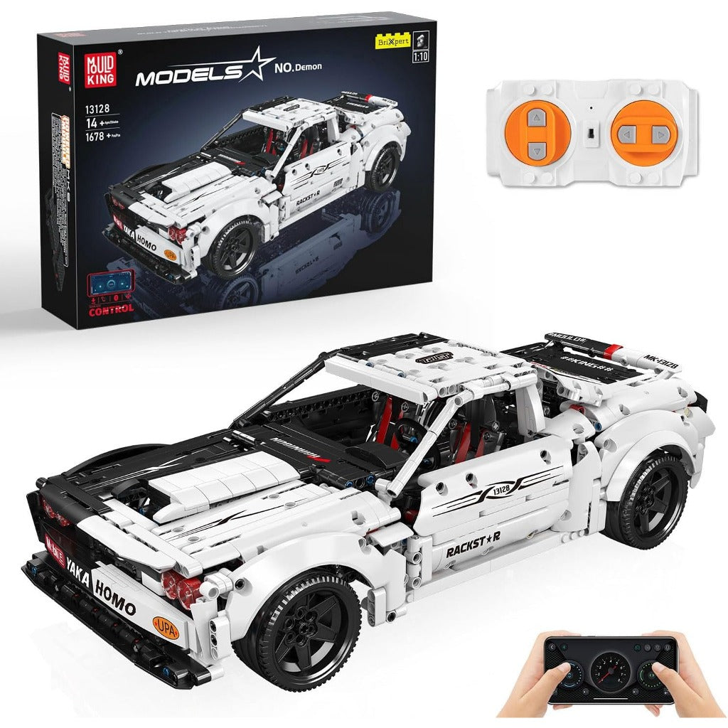 Mould King Remote Controlled Hellcat Muscle Car (13128) building set