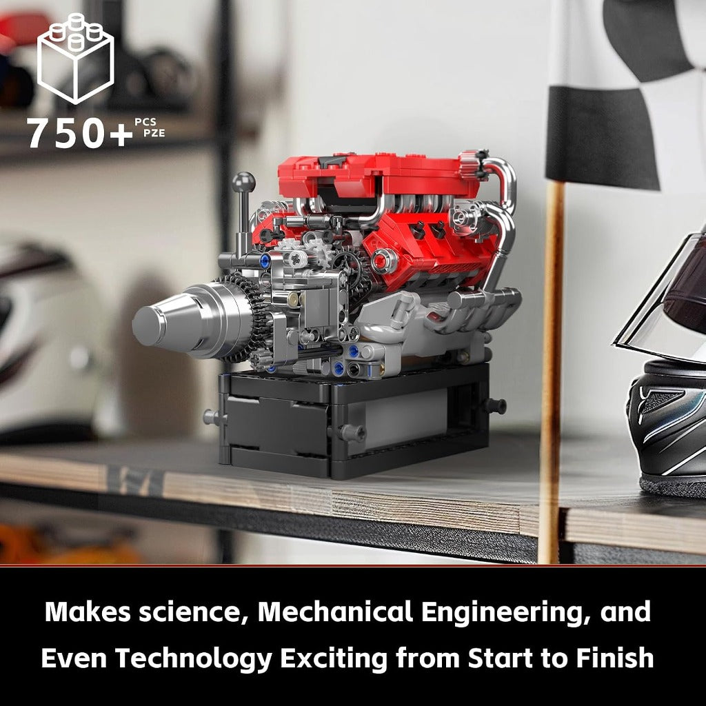 Mould King Italian V8 Engine (10204) building set - view 6