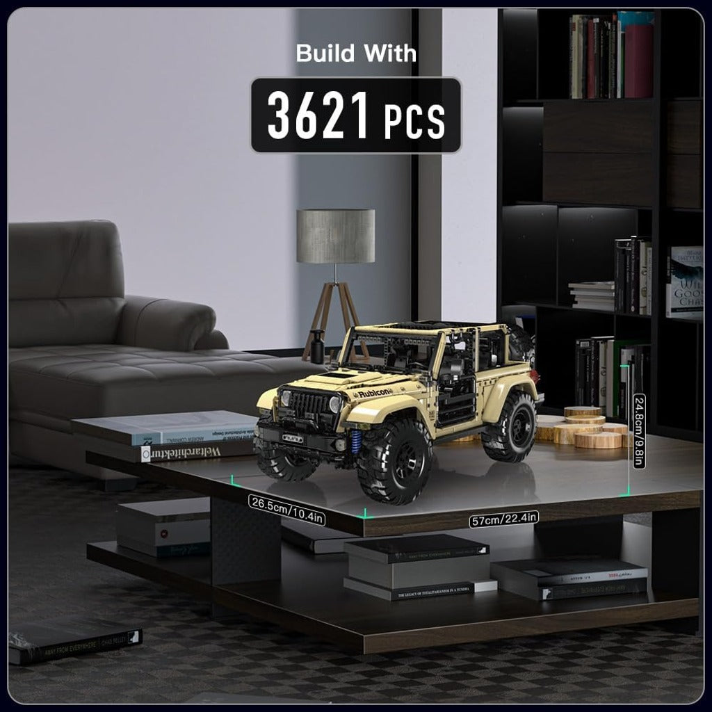 Mould King Jeep Wrangler (13184) building set - view 2
