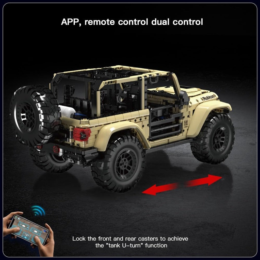 Mould King Jeep Wrangler (13184) building set - view 3