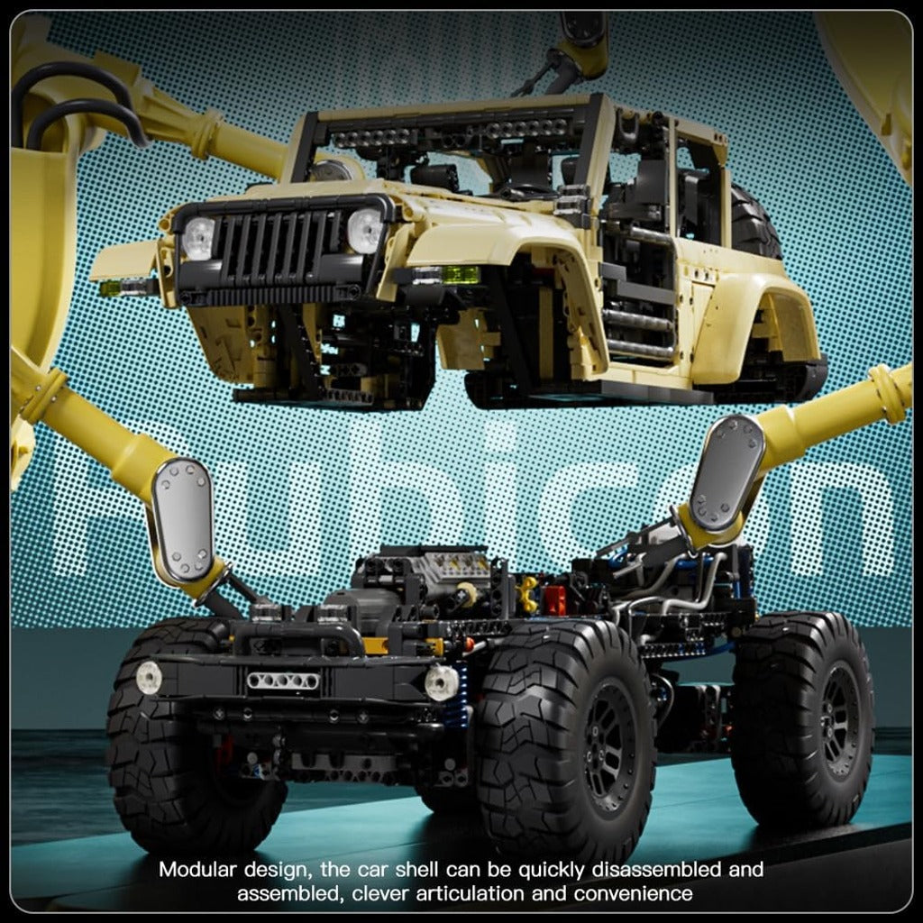 Mould King Jeep Wrangler (13184) building set - view 4