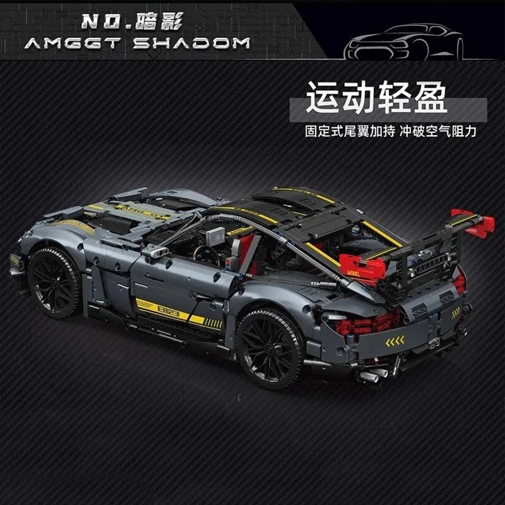 Mould King Mercedes AMG GT Shadow (13123) building set - view 6