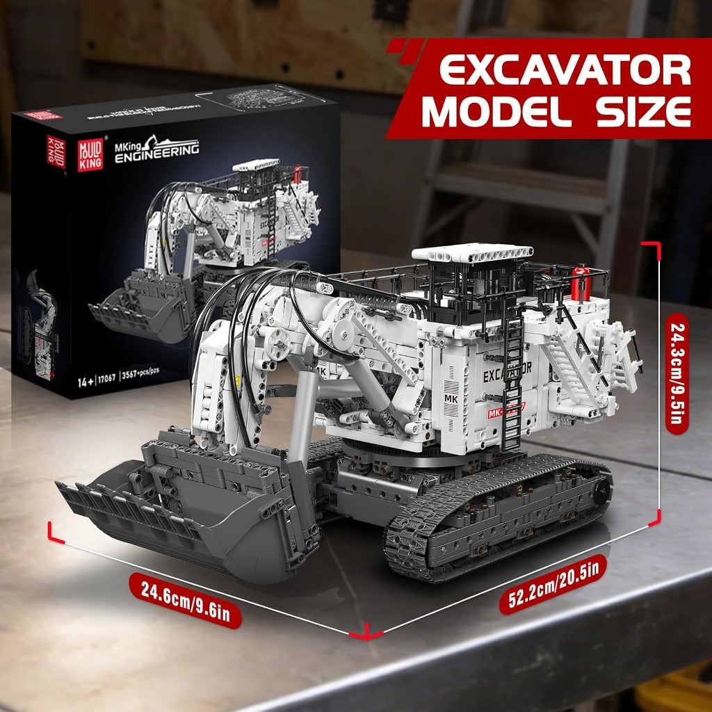 Mould King Remote Controlled Mining Excavator (17067) building set - view 2