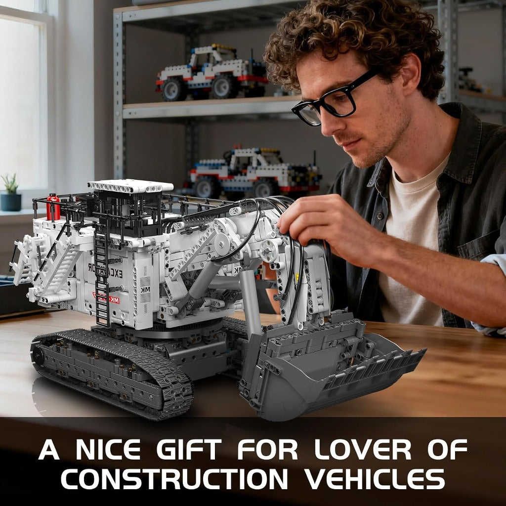 Mould King Remote Controlled Mining Excavator (17067) building set - view 6