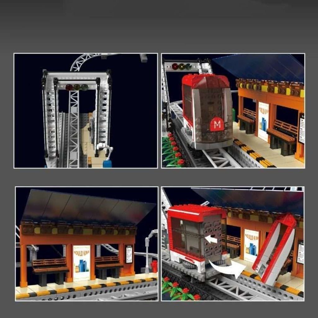 Mould King Motorised Monorail (16052) building set - view 4
