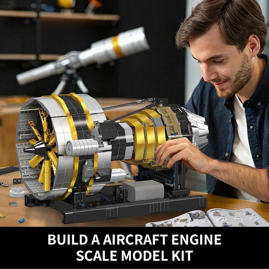 Mould King Motorised Turbine Engine (10141) building set - view 6