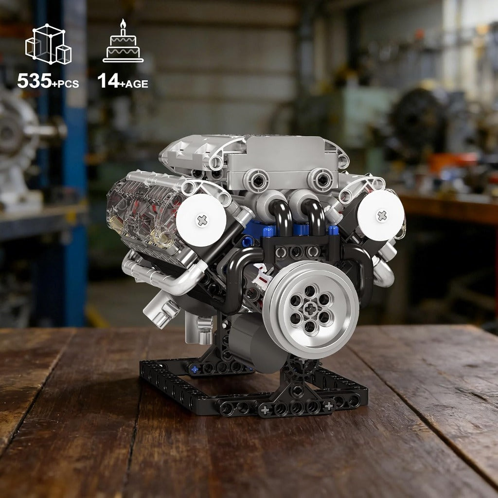 Mould King Motorised V8 Engine (10088) building set - view 5