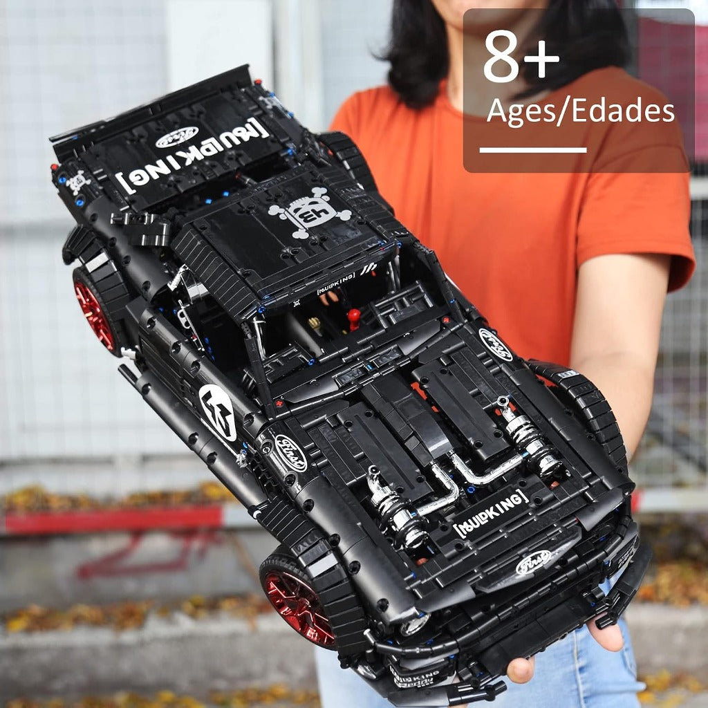 Mould King Mustang 1400BHP Sports Car (13108S) building set - view 3