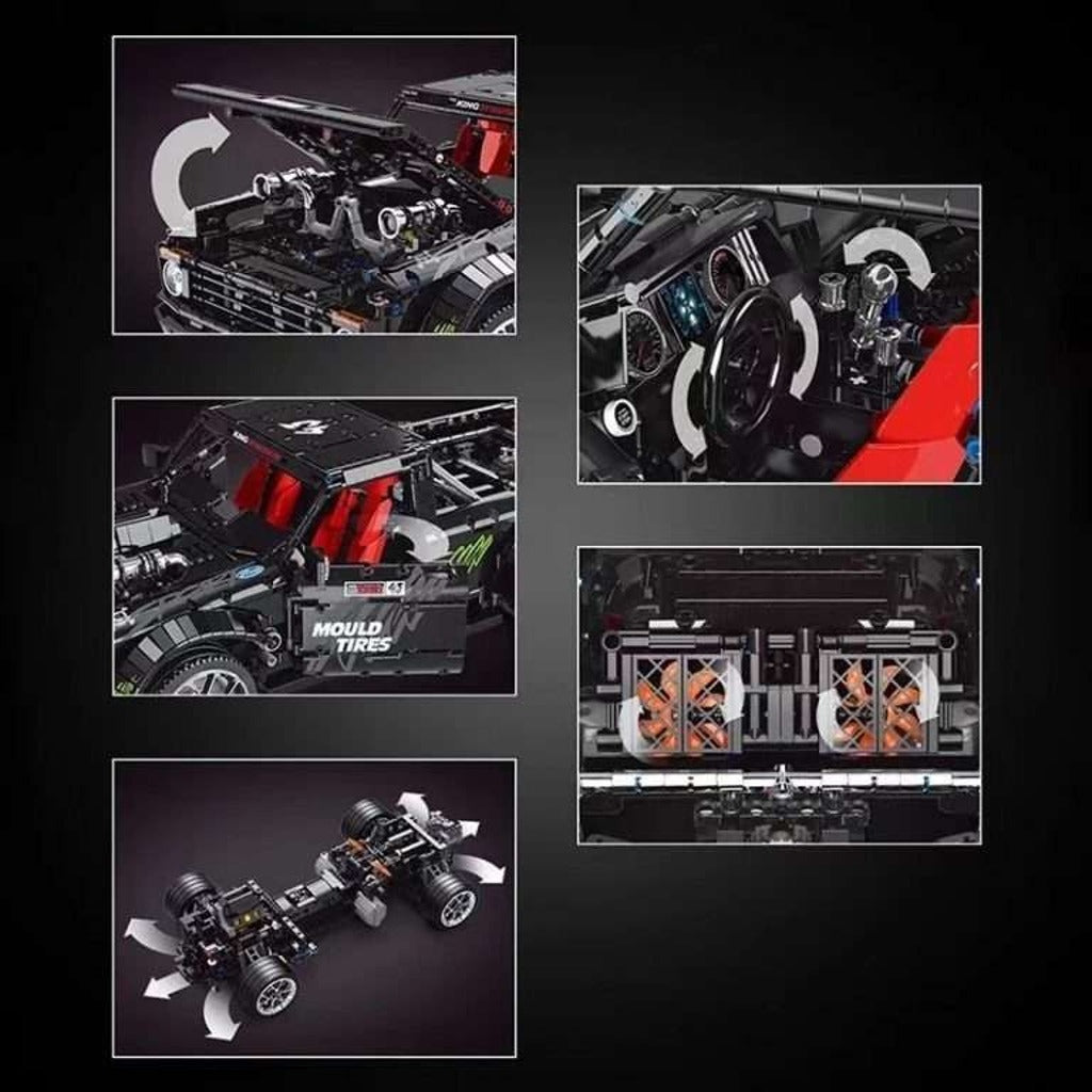 Mould King Offroad Truck New Version (13082S) building set - view 4