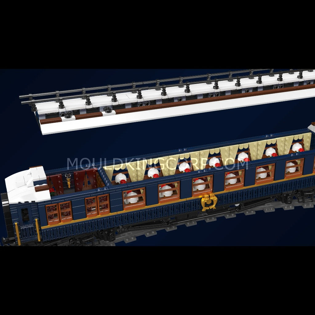 Mould King Orient Express SNCF 231 Steam Locomotive (12025) building set - view 4