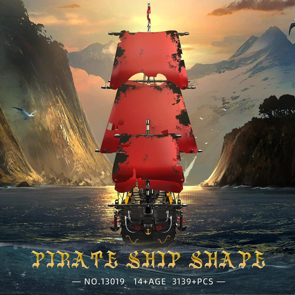 Mould King Queen Pirate Ship (13109) building set - view 2